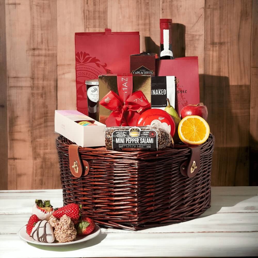 A Lovely Picnic Gift Basket