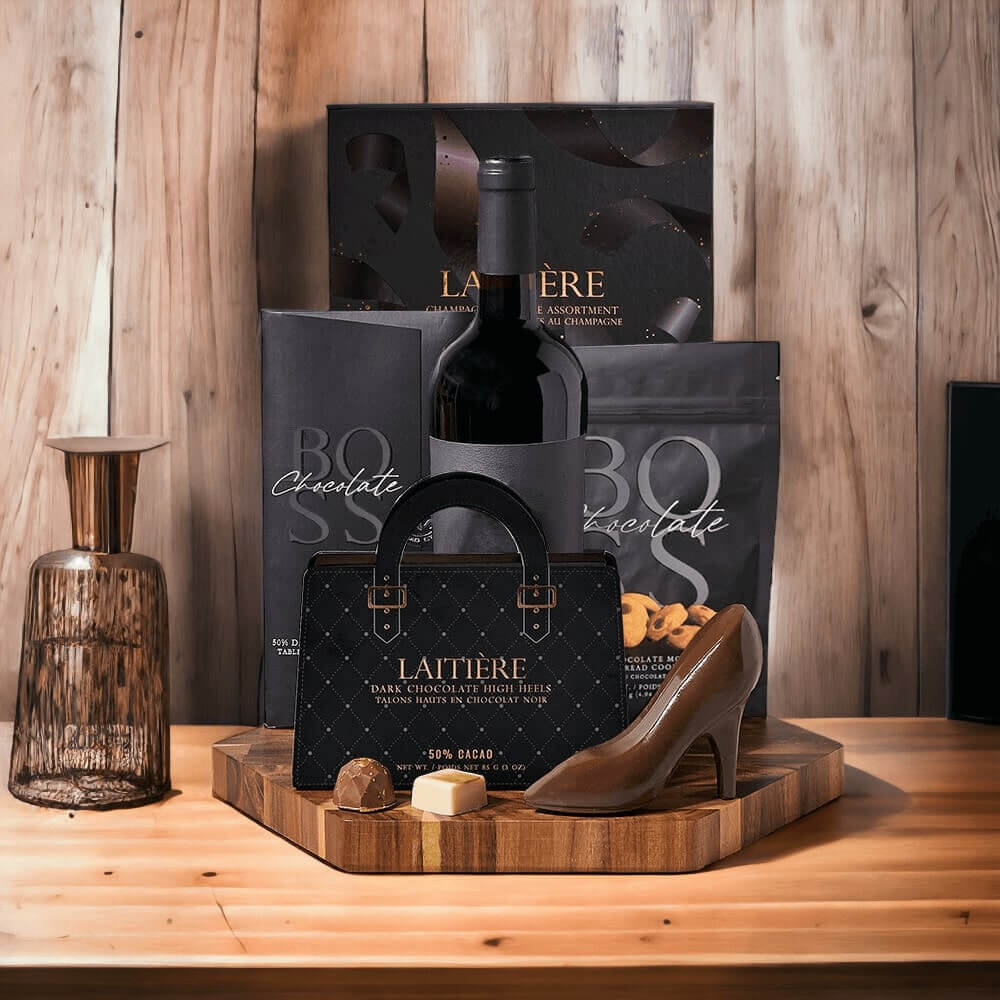 Chocolate &amp; Wine Gift Set