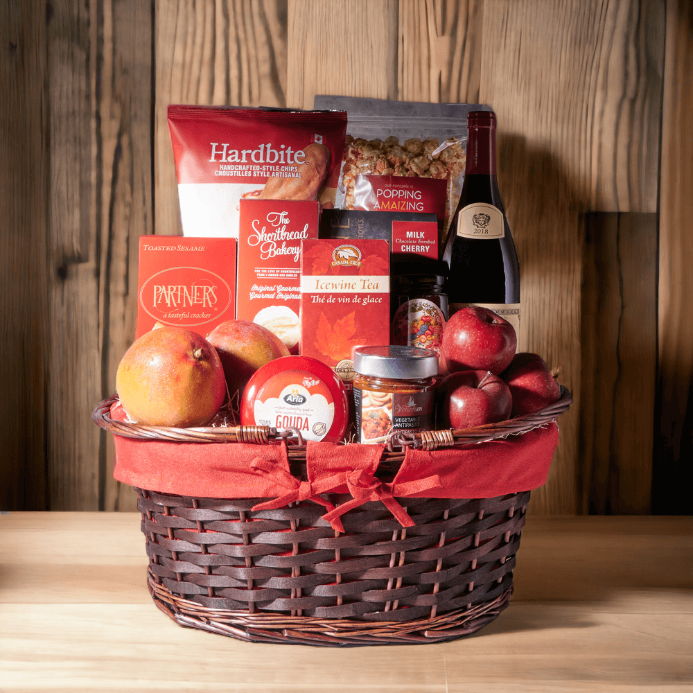 "Filled with Fun" Wine Gift Basket