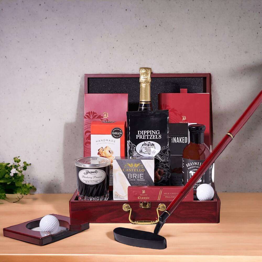Gracious Golf Gift Basket