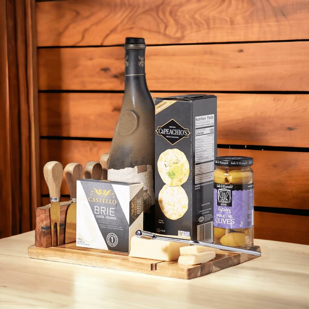 Supremely Delightful Wine &amp; Cheese Board