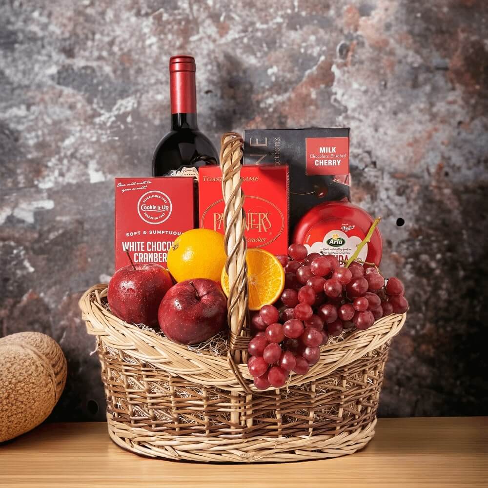 The Abundant Wine Gift Basket