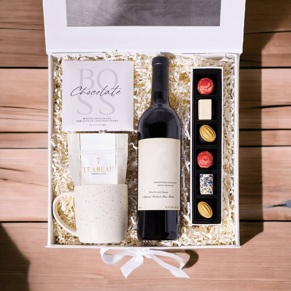 The Chic Chocolate &amp; Wine Gift Box