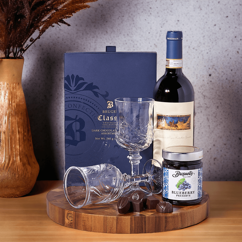 The Sumptuous Wine &amp; Chocolate Gift