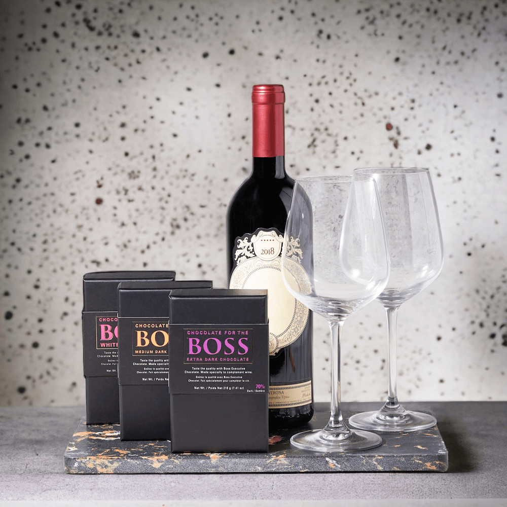 "Triple the Chocolate" Wine Gift Set