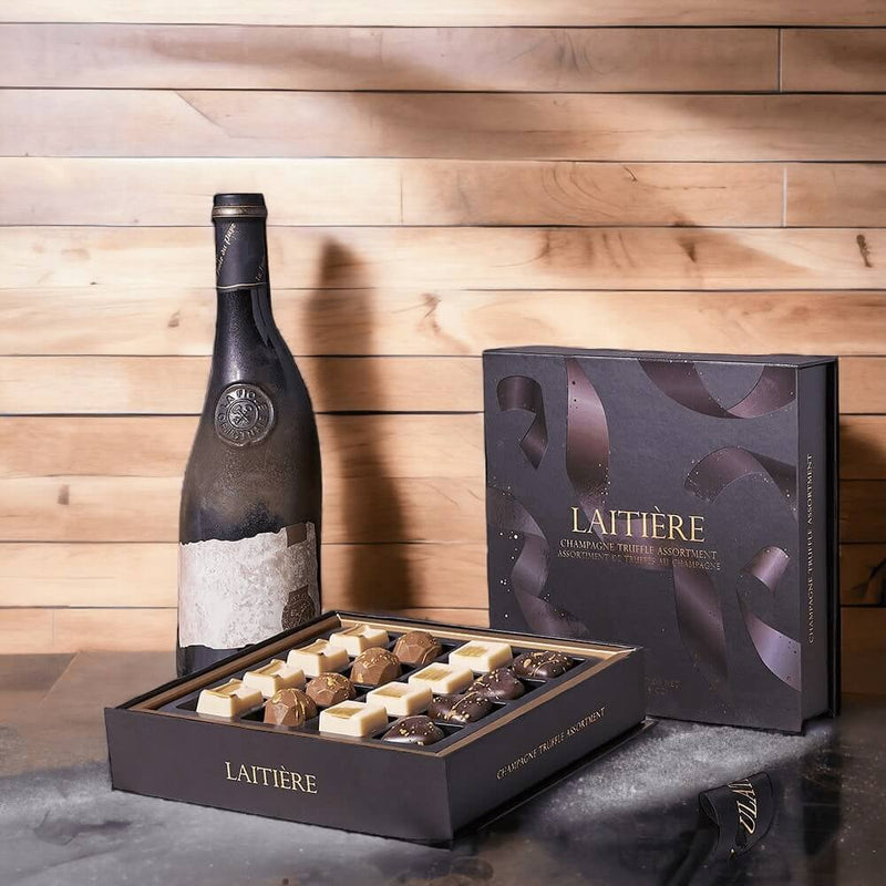 Congratulations wine and gourmet gift