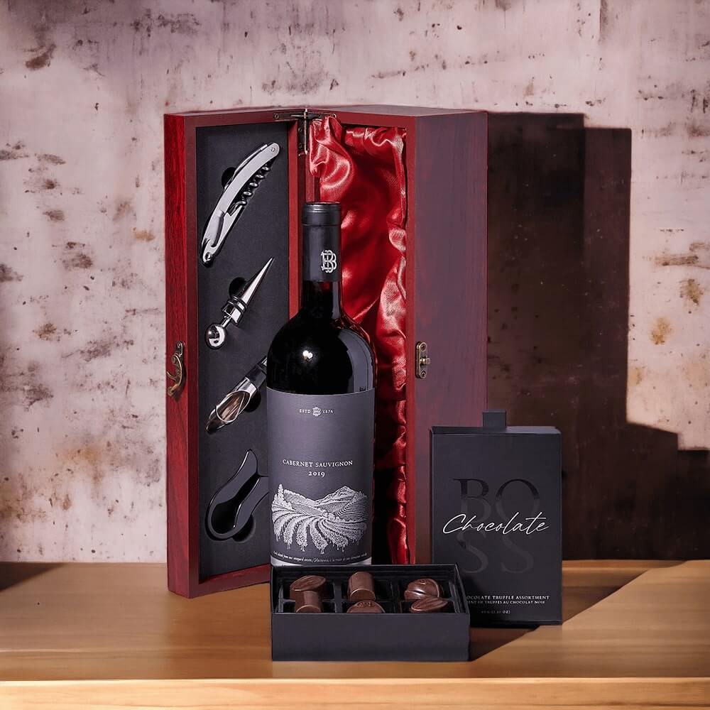 Wine & Chocolate Pairing Gift Box