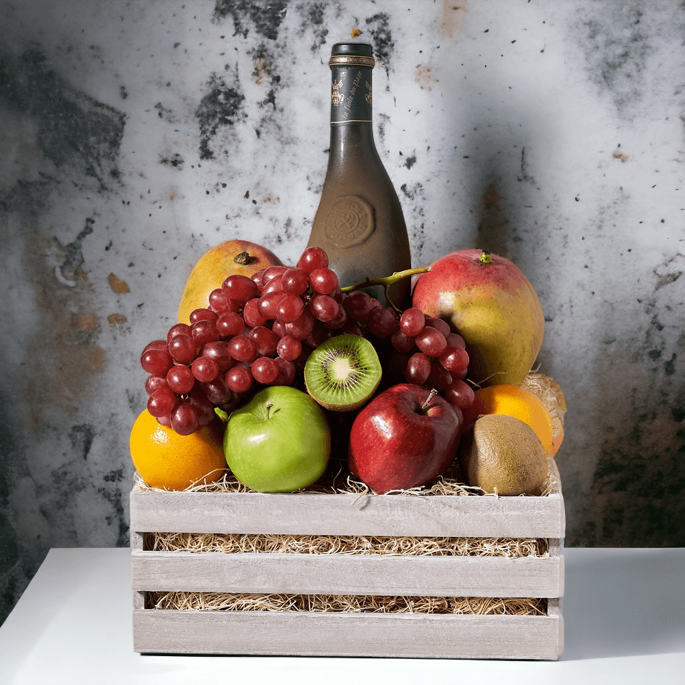 Wine &amp; Fruit Crate