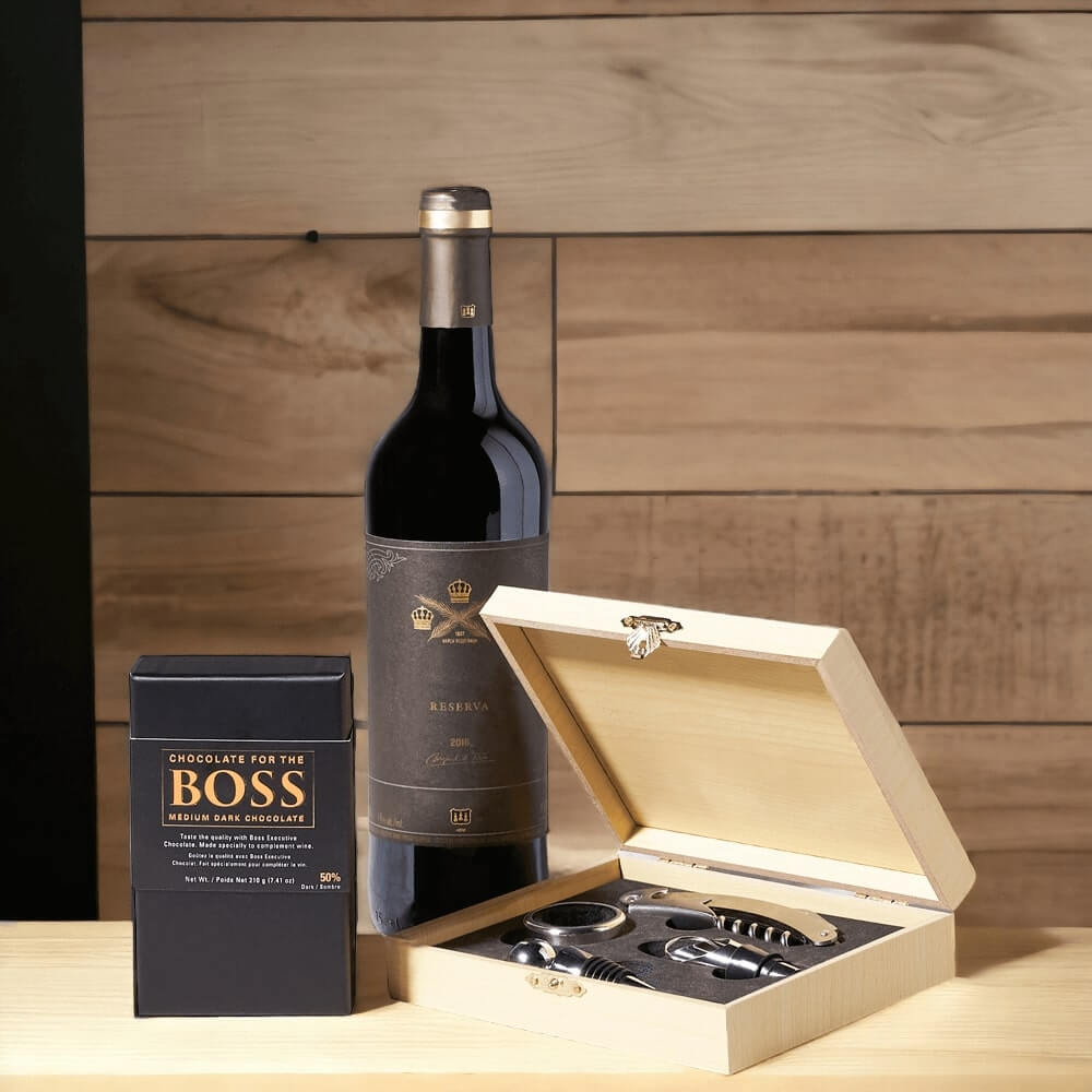 Wine &amp; Medium Dark Chocolate Complete Kit