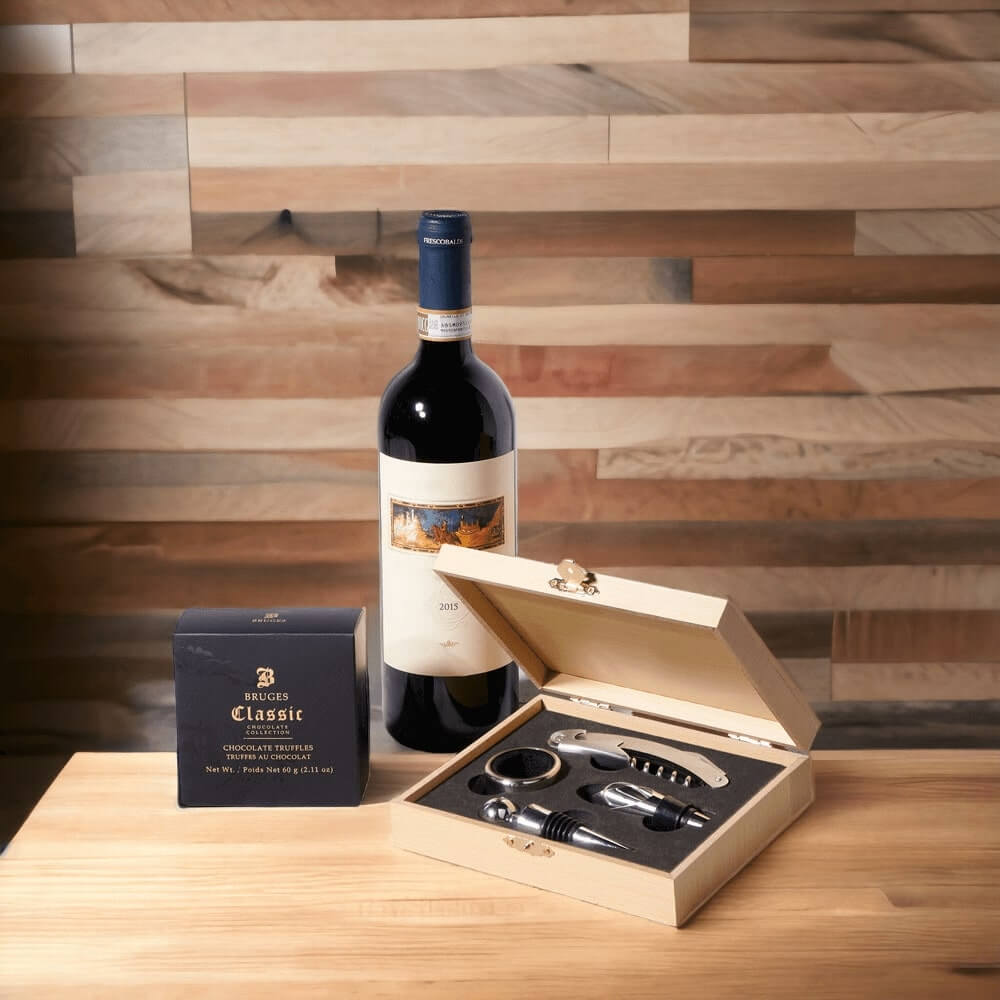 Wine & Truffle Gift with Tool Set