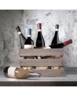 Monthly Sommelier's Six Wine Crate with Premium Vintage Wine