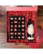 "Sweet Love" Wine & Chocolate Gift Set