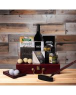 The Golf Lover's Dream Gift Basket - with Wine
