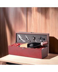 "A Connoisseur's Delight" Wine Tool Gift Box